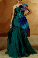 Emerald Green Mermaid Gown