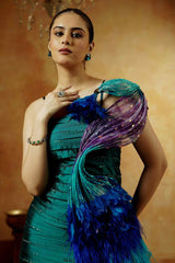 Emerald Green Mermaid Gown