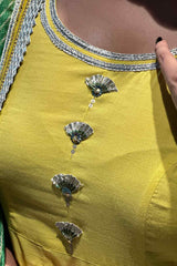 AARUSHI | Kurta Pant with Leheriya Dupatta - Ritivesh By Ritika Aggarwal