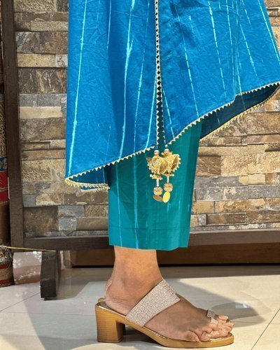 SAWARIYA | Kurta Pant with Leheriya Dupatta - Ritivesh By Ritika Aggarwal