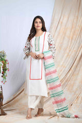 NIKHAAR | Warli printed cotton Kurta