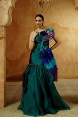 Emerald Green Mermaid Gown